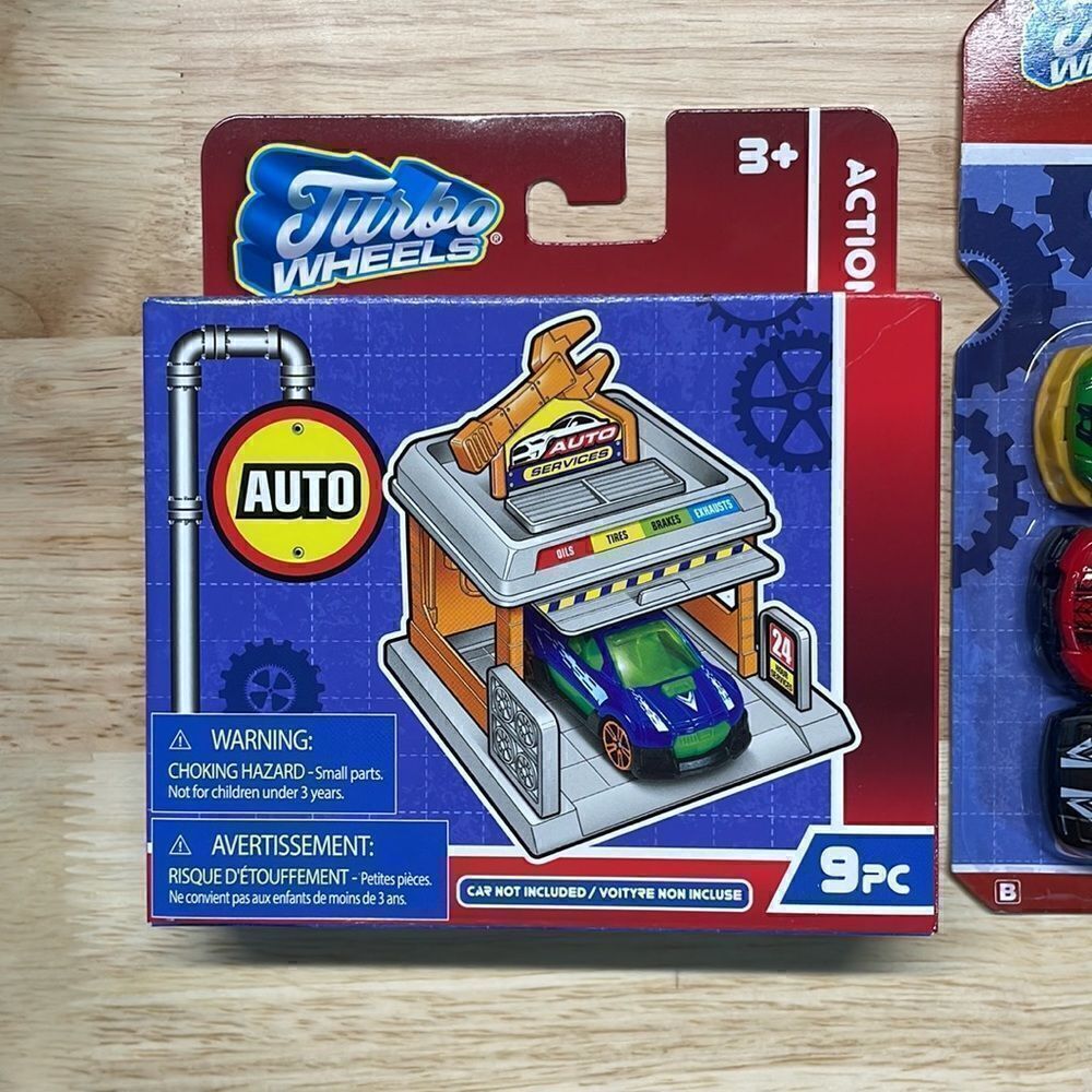 Turbo Wheels Auto Shop Service and Cars Pack - Picture 2 of 5